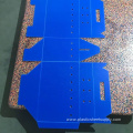 Blue Hot Sales Corrugated Plastic Packing Box